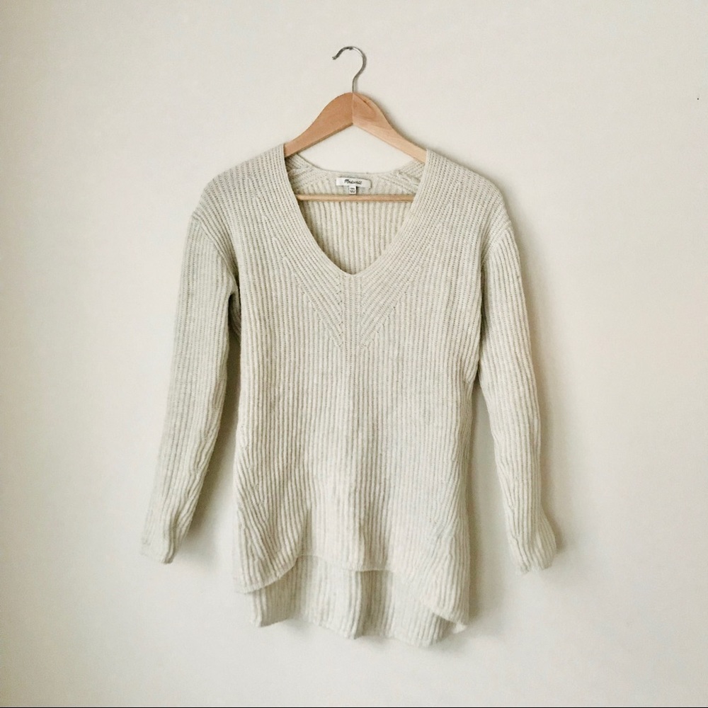 Madewell cream sweater
